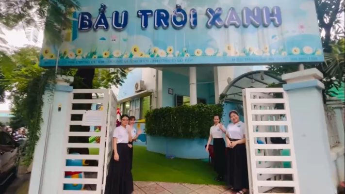 Trường Mầm Non Bầu Trời Xanh – Dành tất cả tình yêu thương cho trẻ