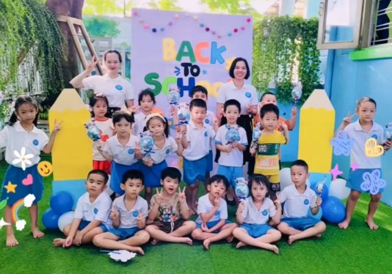 Rộn rã tiếng cười – Chào đón năm học mới 2026 - 2027 tại Mầm Non Bầu Trời Xanh 1